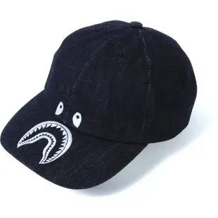 【日貨代購CITY】A BATHING APE BAPE SHARK DENIM PANEL CAP 老帽 鯊魚 現貨