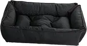 Stgfyxgs Cat and Dog Bed, Pet Couch, Self-Warming, Snooze Function, Soft, Cozy, for Autumn and Winter, Cushion, Nest for House Cats, Puppies, 60cmx40cmx18cm