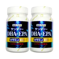 在飛比找momo購物網優惠-【Suntory 三得利】魚油DHA&EPAx2瓶(共240