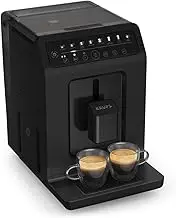Krups EA897B Evidence ECOdesign Fully Automatic Coffee Machine | Automatic Espresso & Cappuccino Function | Quattro Force Technology | One-Touch Cups with Milk | 8 Presets | Milk System | 1450 W