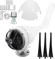1200W Small Wind Generator, 3 Blades Wind Turbines Kit, Wind Power Parts, Wind Turbines Generator, Marine and Home Charging (12V)