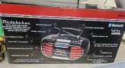 Retro Edge Studebaker Big Sound Bluetooth Boombox With Cd/cassette Player