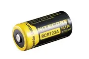 Nitecore LI-ION Rechargeable Battery RCR123A (3.7V, 650mAh)