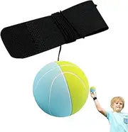 Rebound Ball with Wrist Strap - Rebound Sport Return String Rubber Ball,Rubber Sport Wristband Toy with Strap and String for Boys Girls Kids Teens Adults