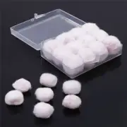 Sleeping Snoring Swimming Ear Plugs Noise Reduction Wax Cotton Earplugs