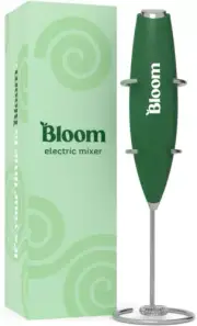Milk Frother, Hand Mixer, Electric, Handheld Drink Stirrer, Frothing Wand, Foam