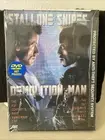 Demolition Man DVD Snapcase 1997 Sci-Fi Sylvester Stallone, Wesley Snipes, Bonus