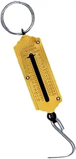 FOYTOKI 25kg Portable Mechanical Scale Electronic Hook Ideal for Kitchen Outdoor Use