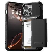VRS Design iPhone 16 Pro Max Case, Genuine VRS Design Damda Glide Pro Heavy Duty Wallet Cover for Apple
