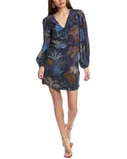 FARM Rio Night Jungle Mini Dress
