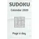sudoku calendar 2020 page a day: shortz difficult sudoku 100+ (8