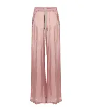Rick Owens Straight-Leg Drawstring Pants IT44 Pink