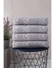 Ozan Premium Home Sovrano 4Pc Bath Towels