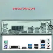 Original For Asus B450M-DRAGON Shield I/O IO Rear Baffle Backplate Motherboard