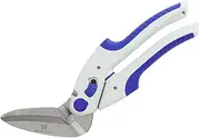 MichaelPro MP010032 10" Heavy Duty Scissors, Multi-Purpose | Finely Serrated & Angled | Cuts Carpet, Cardboard, Sewing Fabric, Leather, with Safety Lock & Ergonomic Handle