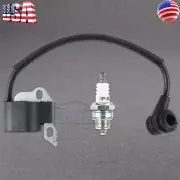 Ignition Coil w/ Spark Plug For Ryobi RY38BP 38cc Backpack Leaf Blower 2 Cycle