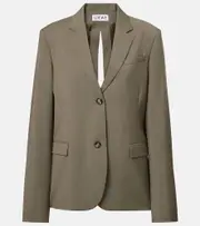 [Loewe] Loewe Wool blazer UK 14 green