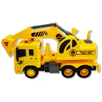 在飛比找蝦皮商城優惠-(台灣現貨出貨)工程車玩具 玩具車 挖土機 語音挖土機 工程