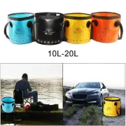Folding Bucket – Portable Collapsible Bucket Water Carrier Storage Wash Bin