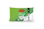 Tontine 46x72cm Allergy Plus Cotton Sleep Pillow Medium Profile Home Bedding