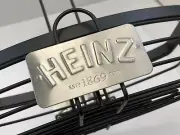 NEW ~ Heinz Restaurant Black Wire Basket Condiment Caddy Menu Holder