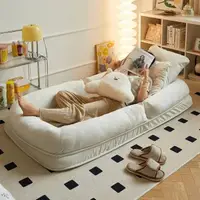 在飛比找momo購物網優惠-【XYG】懶人沙發可躺可睡臥室房間小沙發雙人榻榻米(沙發/榻