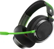 Skullcandy SLYR Pro Multi-Platform Over-Ear Wireless Gaming Headset, Black/Green