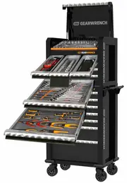 Gearwrench 77001 - Tool Kit - 215 Piece - 28" Chest & Trolley