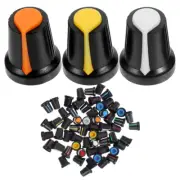 48 Pcs Knob Cap Guitar Potentiometer Sound Volume Tone Knobs for