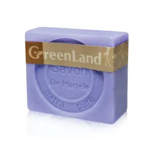 GreenLand 72%初榨橄欖油薰衣草馬賽皂90g(6入)組 (0.4折)
