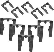 NULYLU 10pcs Brake Line Retainer Clips for Automotive Brake Hose Clips Easy Installation for Various Vehicle Models