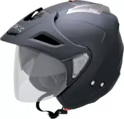 AFX FX-50 Solid Helmet 2XL Flat Black 0104-1374