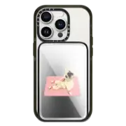 PowerThru Power Bank Mirror Slim Power Bank MagSafe Compatible Yogi Frenchie