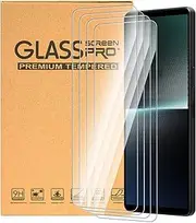 [ESACMOT] [4 Pack] Screen Protectors Compatible with Sony Xperia 1 V Gaming Edition Tempered Glass Film Shatterproof & Case Friendly 9H-Hardness HD Protective Film (6.5 inch)