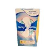 Always Infinity Feminine Pads for Women, Size 1 Regular w/wings 36 Pads