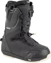 Nitro Cave TLS Step On Women's Snowboard Boots, Black/Sand, W7 MY24