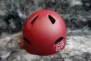 Fox Flight Sport Helmet BMX Scooter Bike MTB SkateMaroon Red Medium