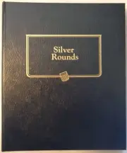 Whitman Classic Coin Album #9150 Silver Rounds, Book New