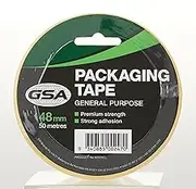 GSA General Purpose Packaging Tape, 48 mm x 50 Meter, Clear