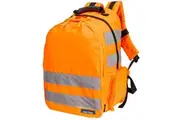 25L Hi Vis Backpack Rucksack High Visibility Work Bag in Orange