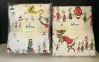 POTTERY BARN KIDS Dr. Seuss The Grinch TWIN Flannel DUVET and SHEET Set NEW