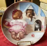 Knowles "Anybody Home?" Artaffects Collector Plate by MaGo - 1990 W/COA