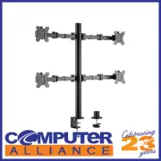 Brateck LDT33-C048 Brateck Quad Steel Articulating Monitor Arm 17"-32"