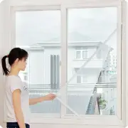 Indoor Insect Fly Screen Curtain Mesh Bug Mosquito Netting Door Window