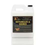 E3 Detangling Shine Shampoo Instantly Detangles Mane and Tail 1 gallon