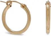 [JewelryWeb] Gold Filled Hoops-12/20-Gold Filled Hoop Earrings With Click Closure-Hoop Earring for Women in Choice of Styles