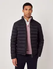 Hawes & Curtis Black Lightweight Jacket Size: XL