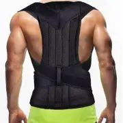 Medical Posture Corrector Back Support Brace Spine Fixer Tape Neck Pain Relief