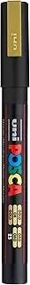 Uni-Ball 179382000 Posca Fine Bullet Tip Marker - Gold