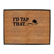Golf Oob Id Tap That - Funny Novelty Doormat Man Cave Floor mat